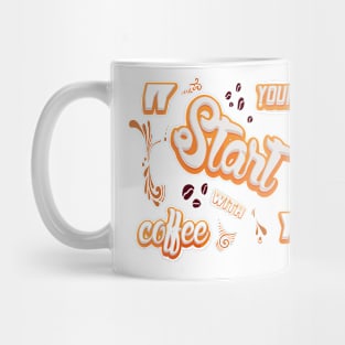 Fuel for Success: Coffee Tee Mug